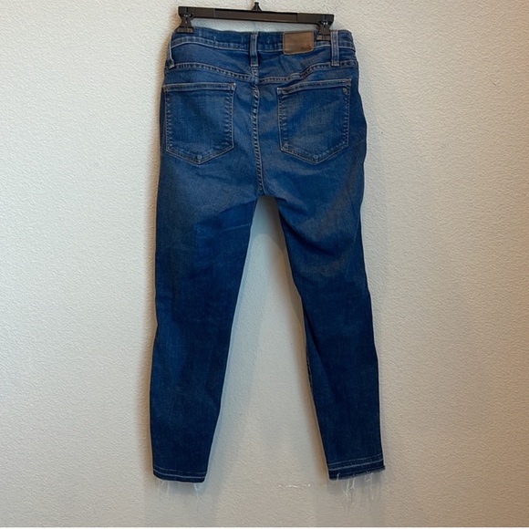 Madewell The Maternity Skinny Distressed Jeans Size 31 - Picture 8 of 10